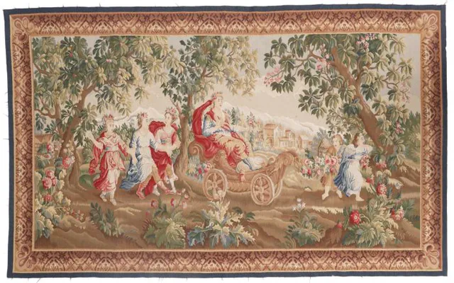 Tapestry "Triumph of Bacchus and Ariadne", 262 × 152 cm