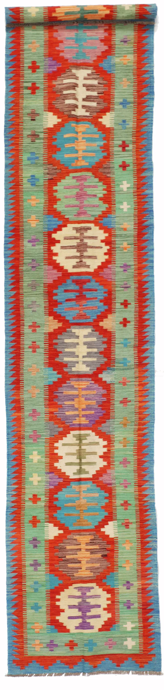 Shirvan Kilim Runner, 472 × 80 cm