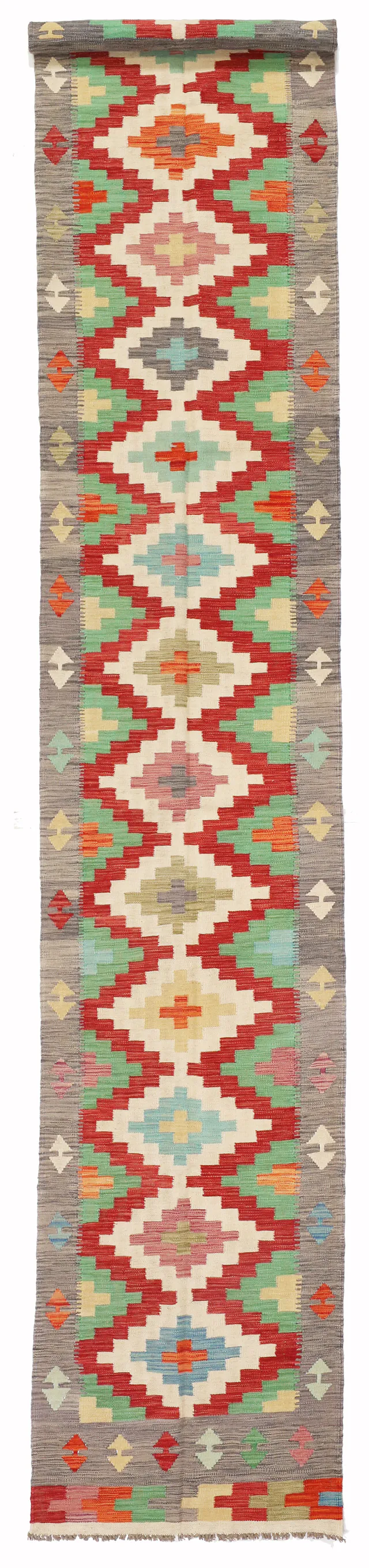 Shirvan Kilim Runner, 482 × 80 cm