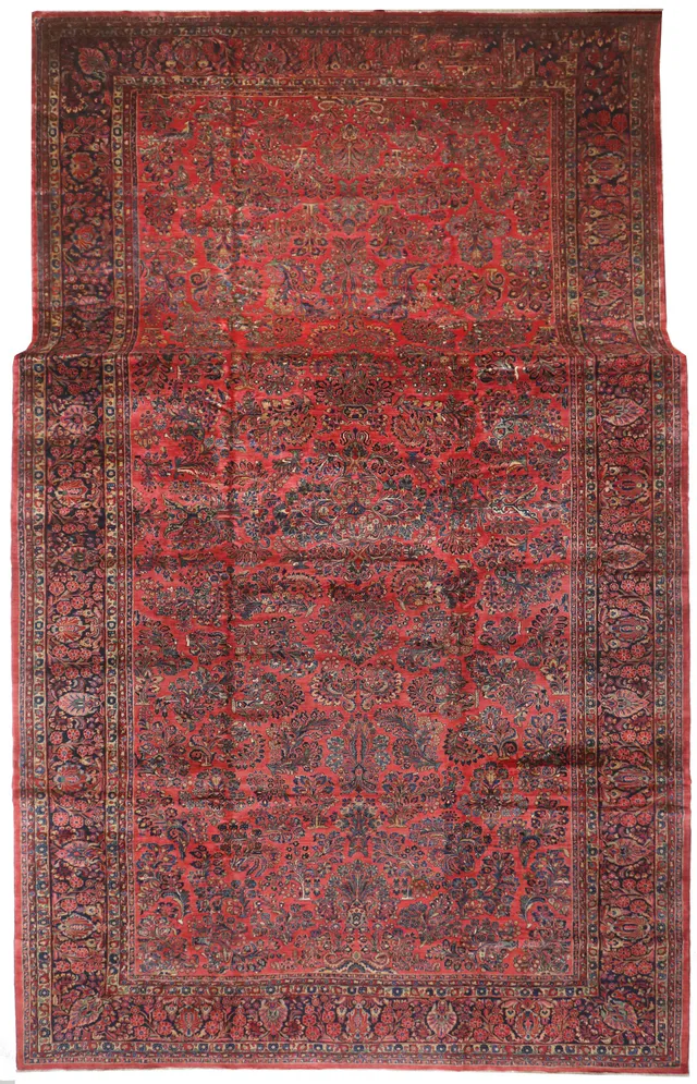 Persian Saruk / Sarouk Rug, 730 × 364 cm