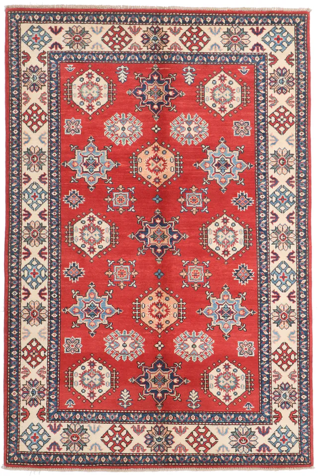 Kazak design Rug, 189 × 122 cm