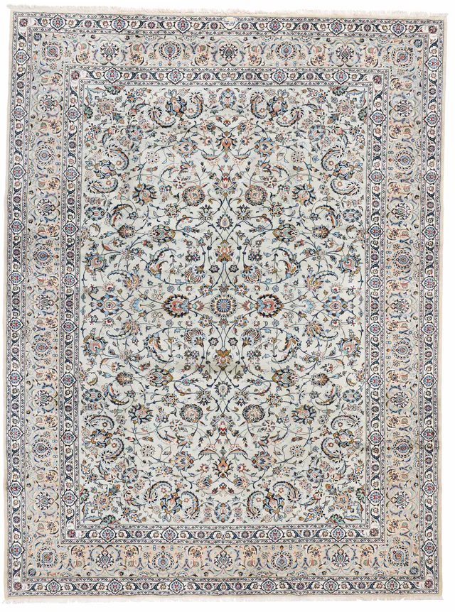 Persian Kashan / Keshan Rug, 382 × 274 cm