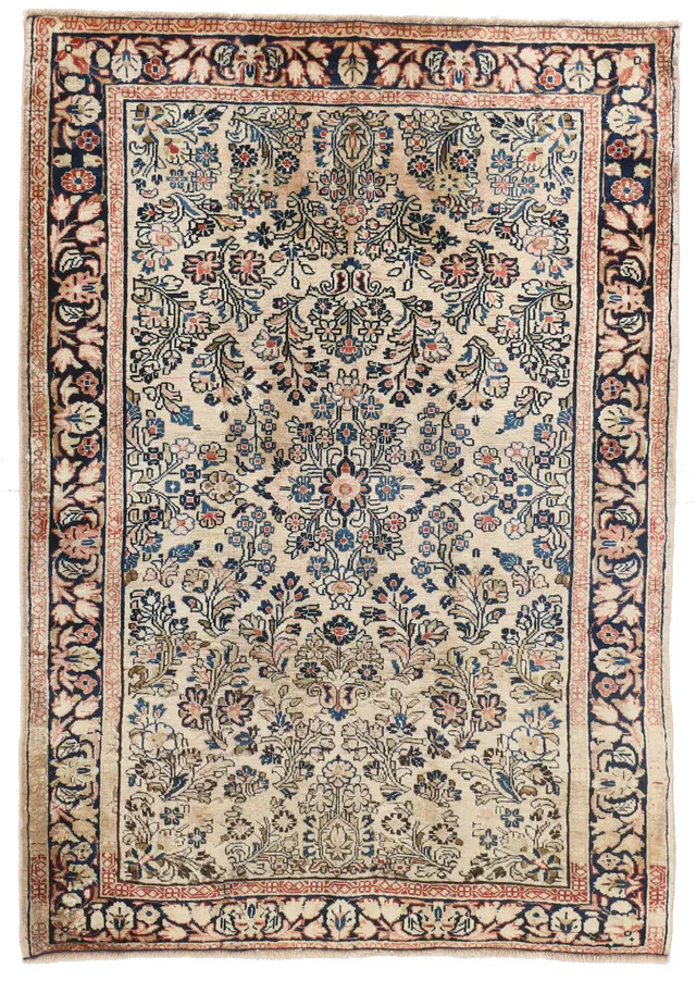 Persian Sarouk / Saruk Rug in, 149 × 105 cm