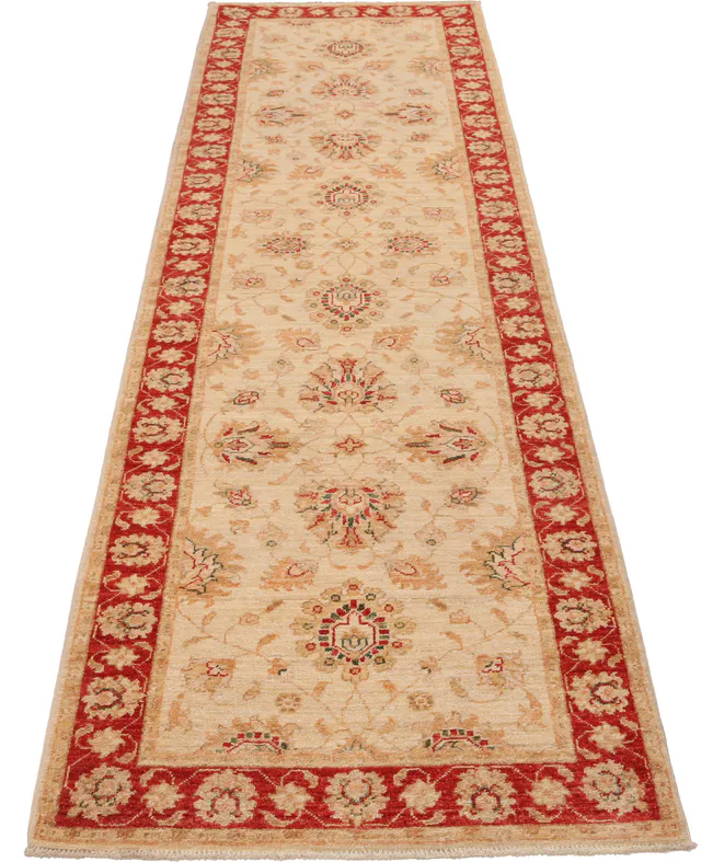 Garous / Ziegler Design Runner – Beige, 297 × 81 cm