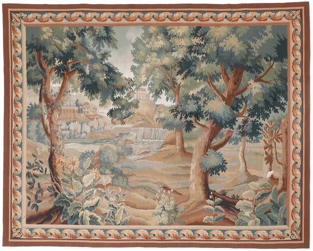 Tapestry Forest Design – 7'6 x 6, 232 × 183 cm