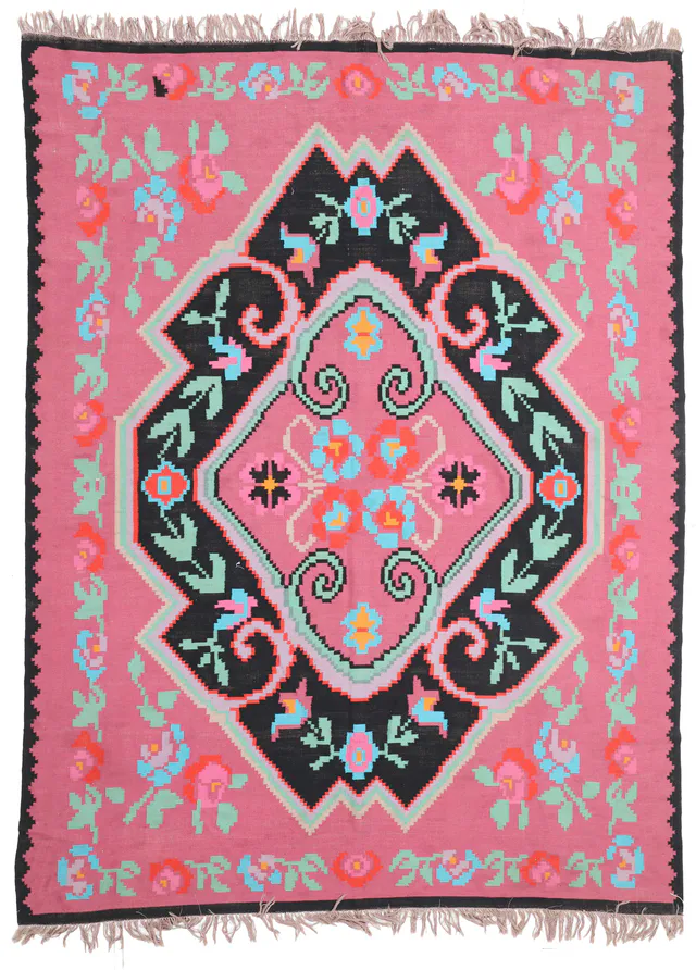 Albanian Kilim, 259 × 188 cm