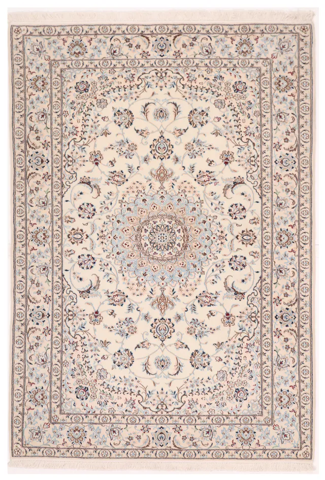 Persian Fine Nain 6la Rug, 173 × 119 cm