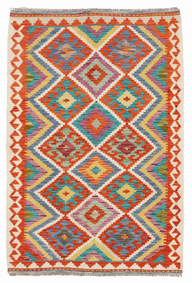 Shirvan Design Kilim, 144 × 95 cm