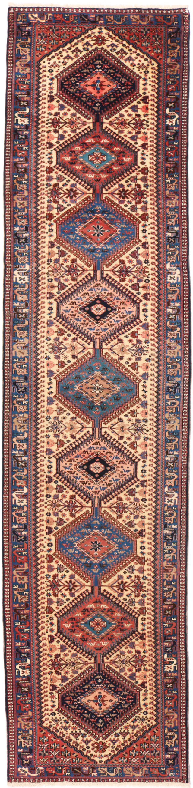Persian Yallameh Runner, 380 × 80 cm