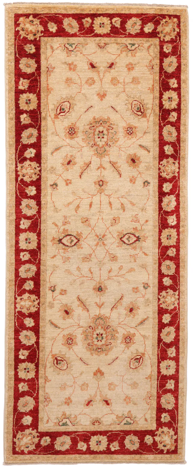 Garous / Ziegler Design Runner – Beige, 212 × 83 cm