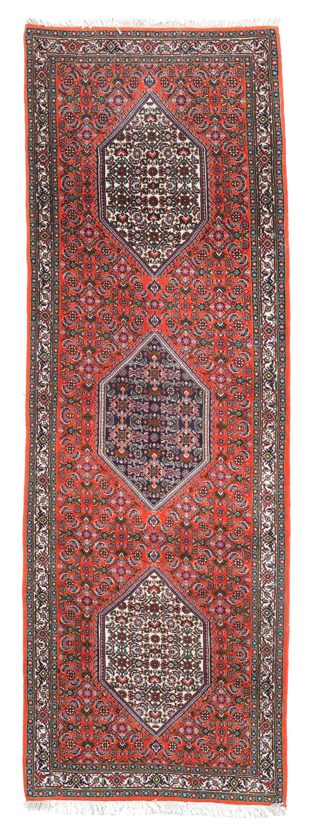 Persian Bidjar/Bijar Runner, 232 × 80 cm