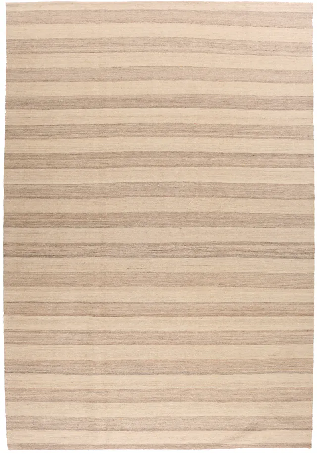 Qashgai/ Kashgai kilim in stripe, 293 × 202 cm
