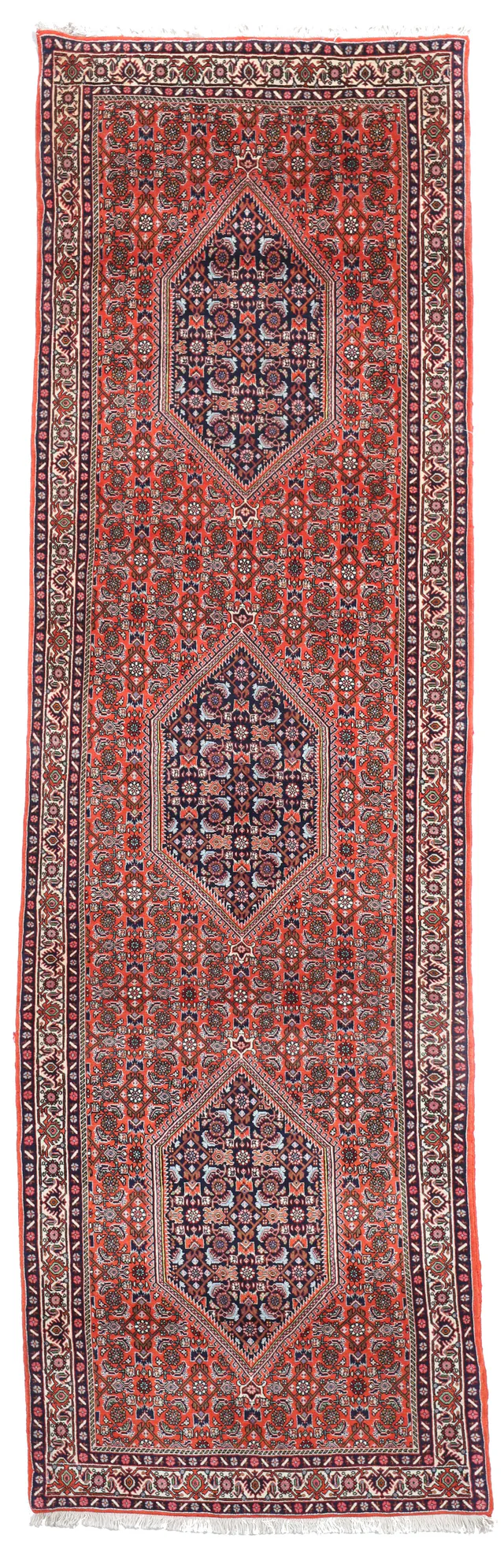 Fine Bidjar/Bijar Design Runner, 327 × 97 cm