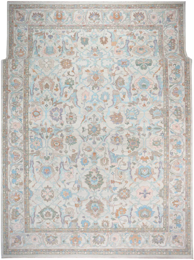Extra large Sultanabad Rug, 602 × 404 cm