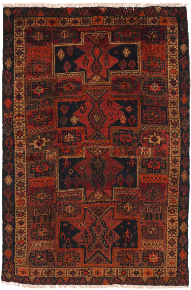 Persian Lori Rug, 226 × 149 cm
