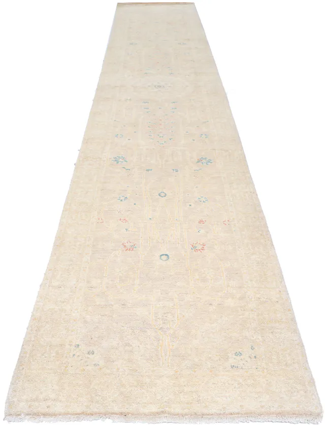 Garous / Ziegler Design Runner – Beige, 440 × 82 cm