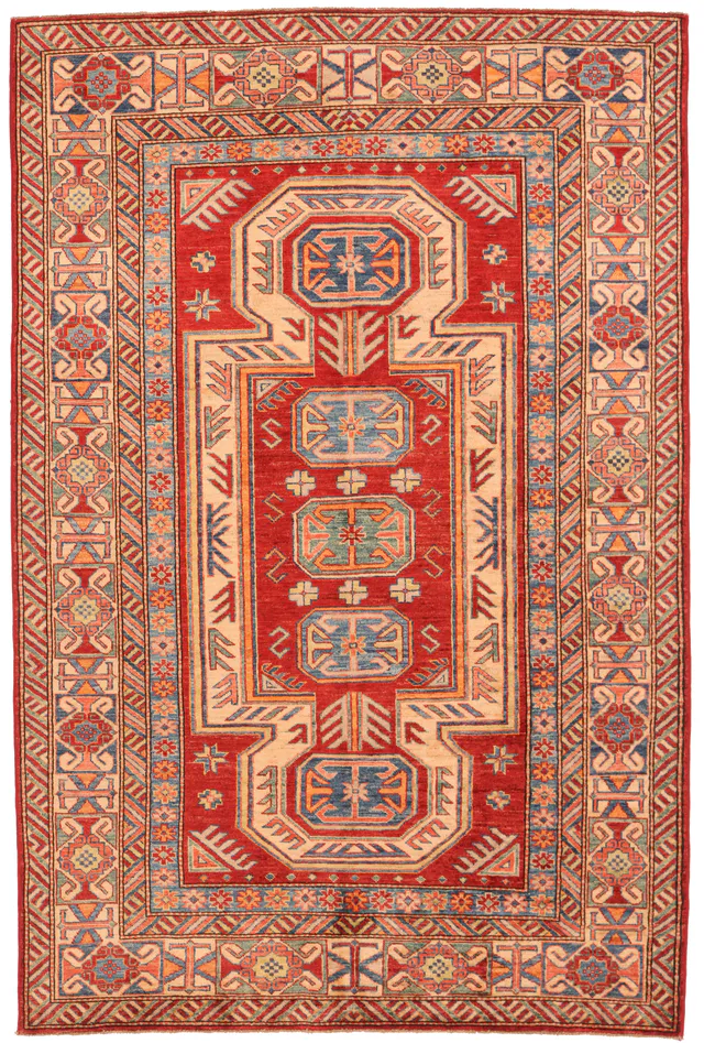 Caucasian / Kazak Design Rug, 228 × 150 cm