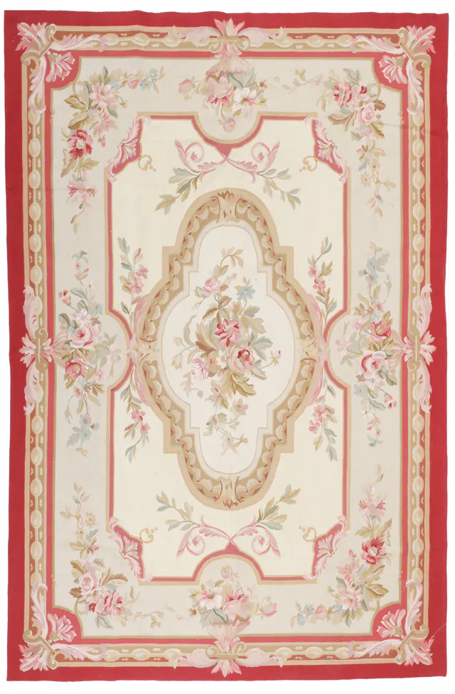 Aubusson Rug in, 276 × 180 cm