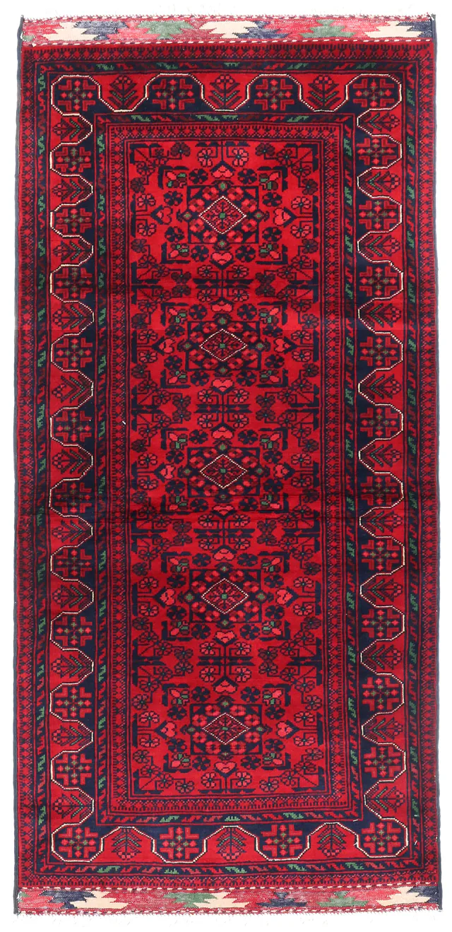 Afghan / Khal Mohmmad Runner in, 168 × 78 cm
