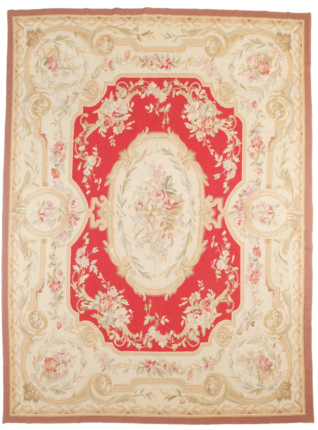 Aubusson Design Rug, 357 × 264 cm