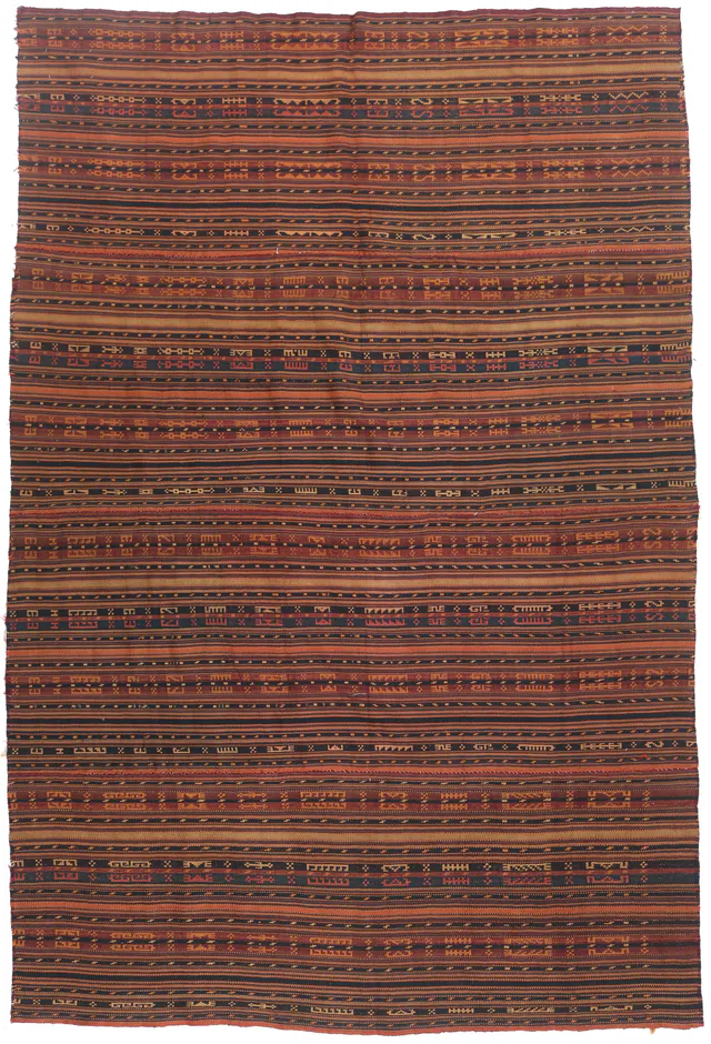 Kurdi Jajim kilim, 245 × 160 cm