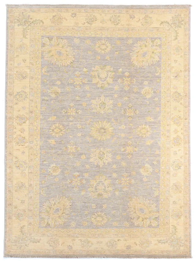 Garous / Ziegler design Rug – Beige and Grey in, 236 × 169 cm