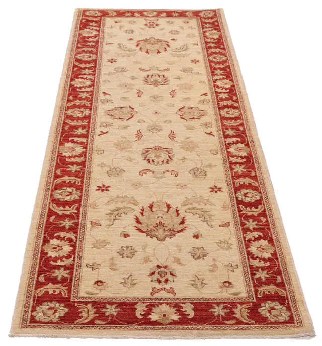Garous / Ziegler Design Runner – Beige, 238 × 81 cm