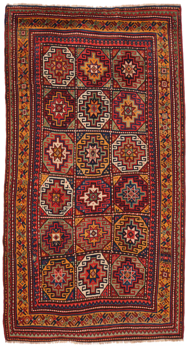 Kurdi Gouchan Rug, 313 × 165 cm