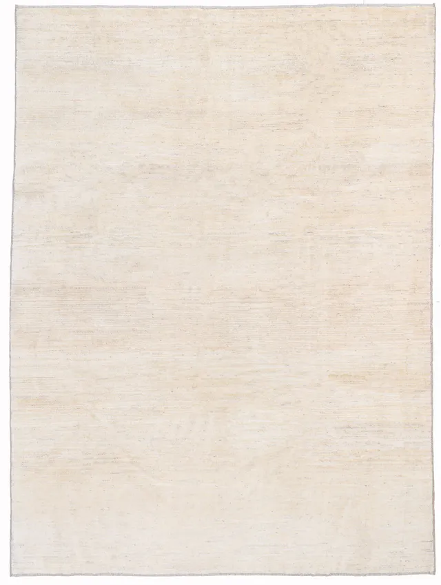 Fine Contemporary Plain Gabbeh Rug, 293 × 212 cm