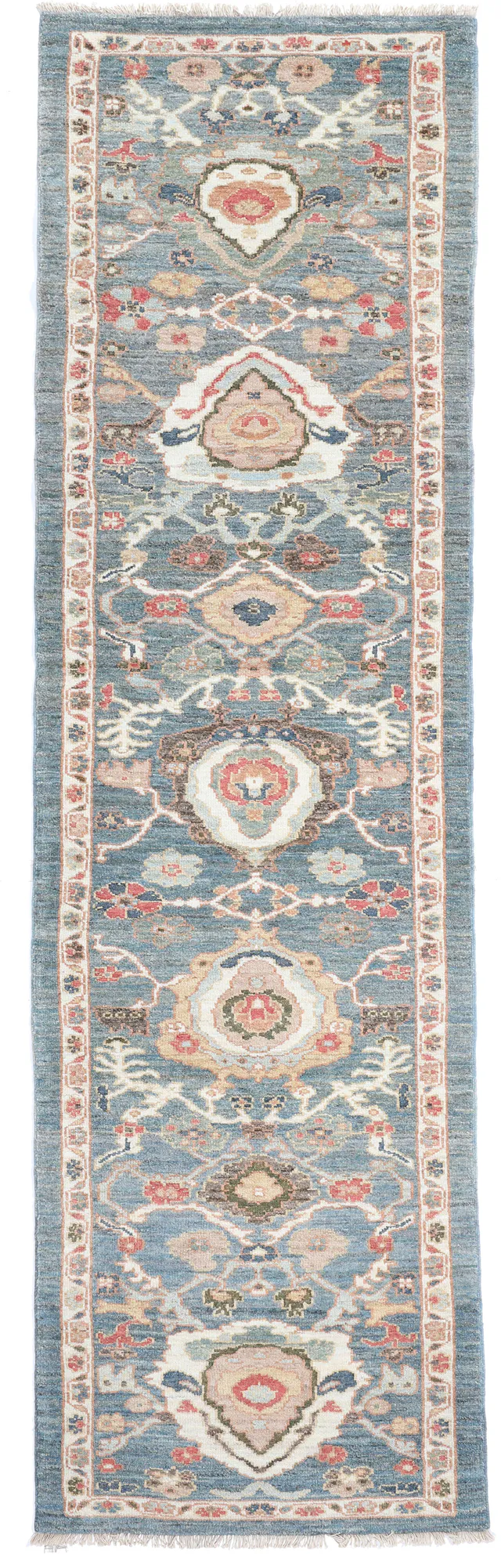 Persian Sultanabad Runner – 11'9 x 3, 365 × 93 cm