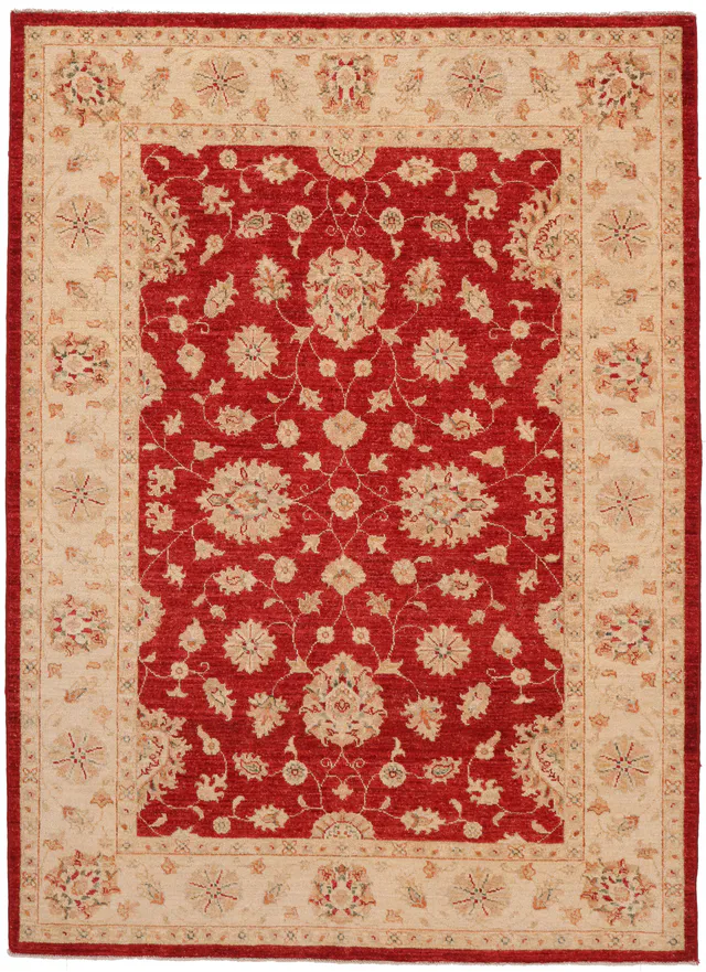 Garous / Ziegler Design Rug – Red 7 x 5, 199 × 147 cm