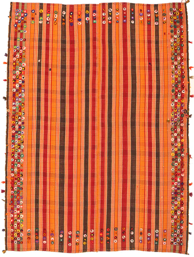 Kashgai Qashgai Jajim Kilim, 212 × 156 cm