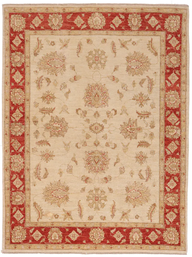 Garous / Ziegler design Rug – Beige, 197 × 147 cm