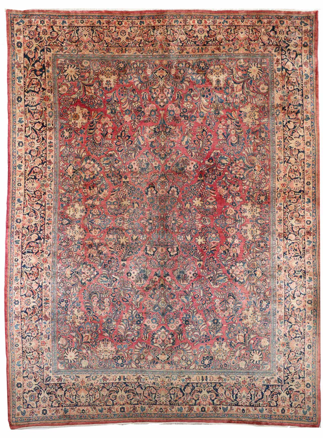 Persian Saruk / Sarouk Rug circa 1910, 466 × 338 cm