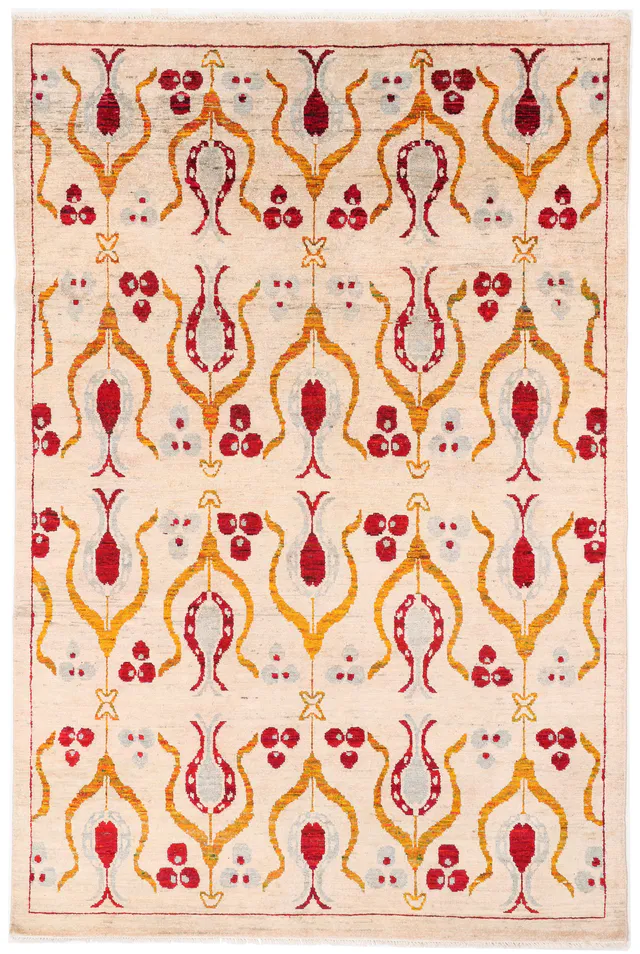Sari Silk Fine rug, 298 × 198 cm
