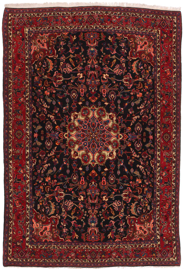 Antique Fine Bidjar Rug – circa 1920, 218 × 148 cm