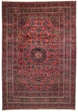 Mashad Rug, 450 × 310 cm