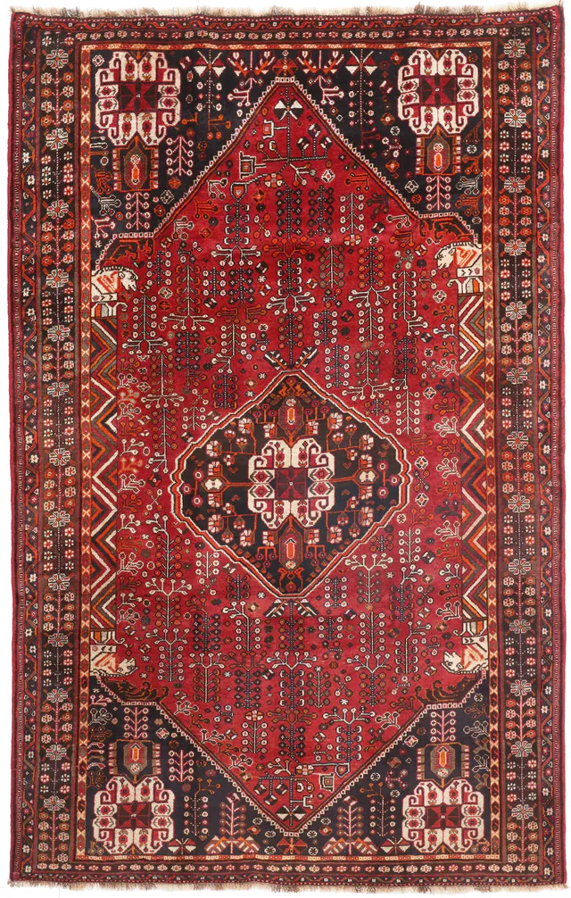 Persian Kashgai / Qashgai Rug, 247 × 154 cm