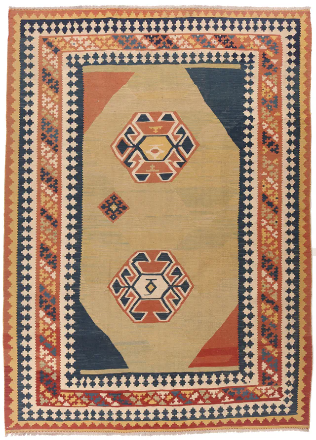 Kashgai / Qashkai Kilim, 288 × 209 cm