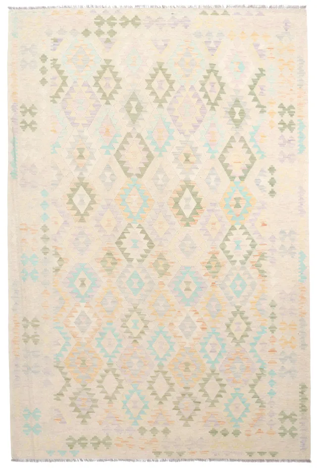 Geometric Shirvan Kilim, 300 × 200 cm