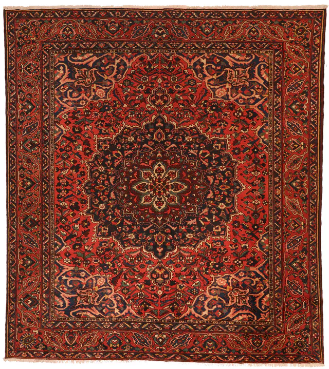 Bakhtiari Rug, 357 × 325 cm