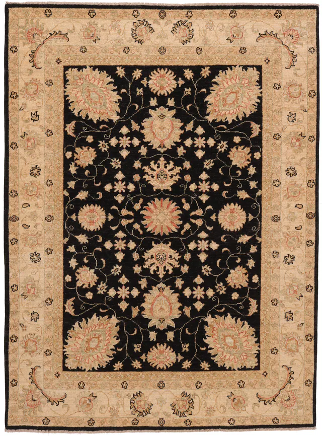 Garous / Ziegler design Rug – Black Small, 200 × 152 cm