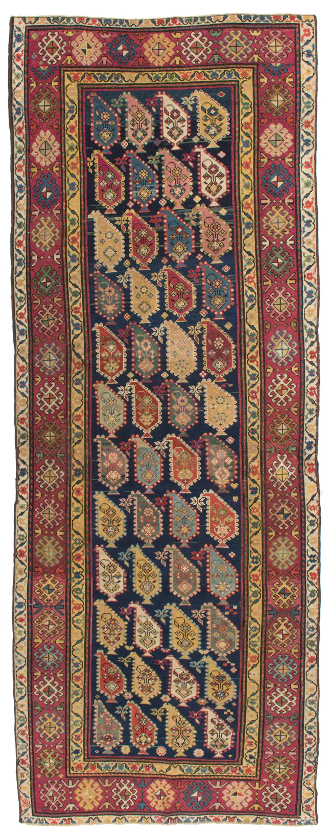 Persian Gharabagh / karabakh runner, 282 × 102 cm