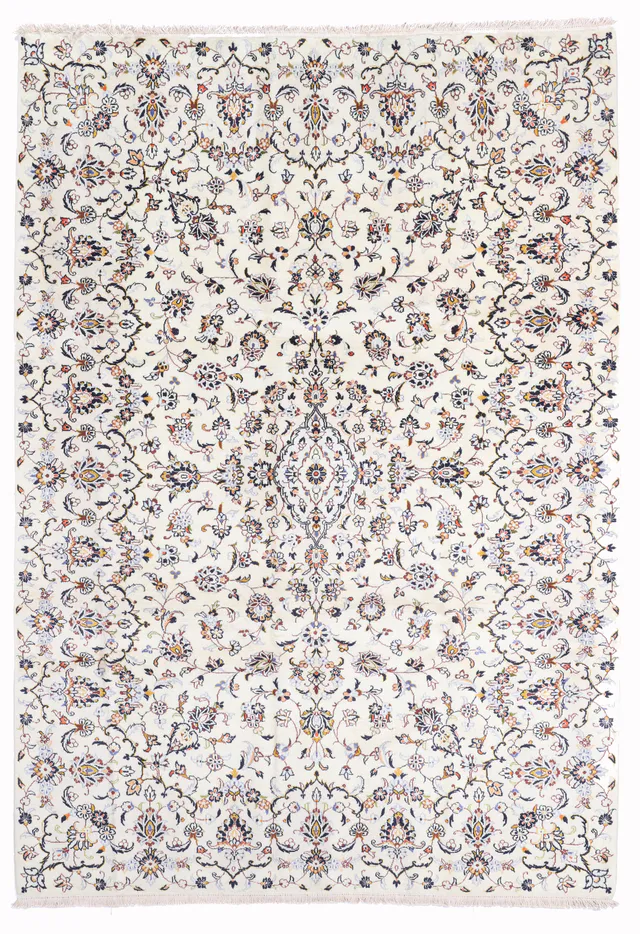 Persian Keshan / Kashan Rug, 300 × 204 cm