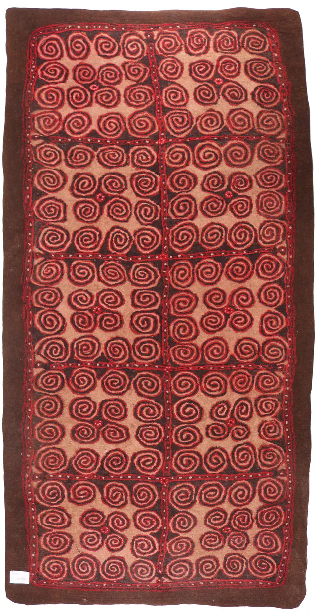Felt Persian called Namad Rug double sided, 380 × 200 cm