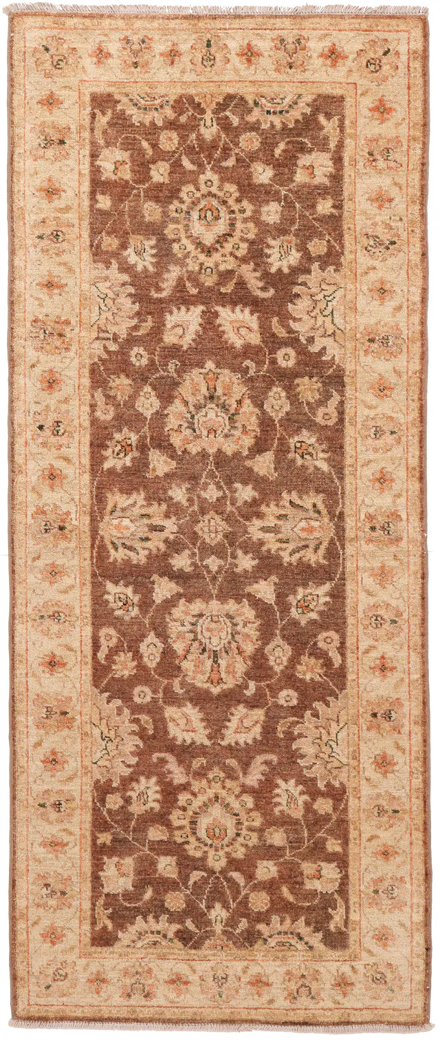 Garous / Ziegler Design Runner – Brown, 192 × 78 cm