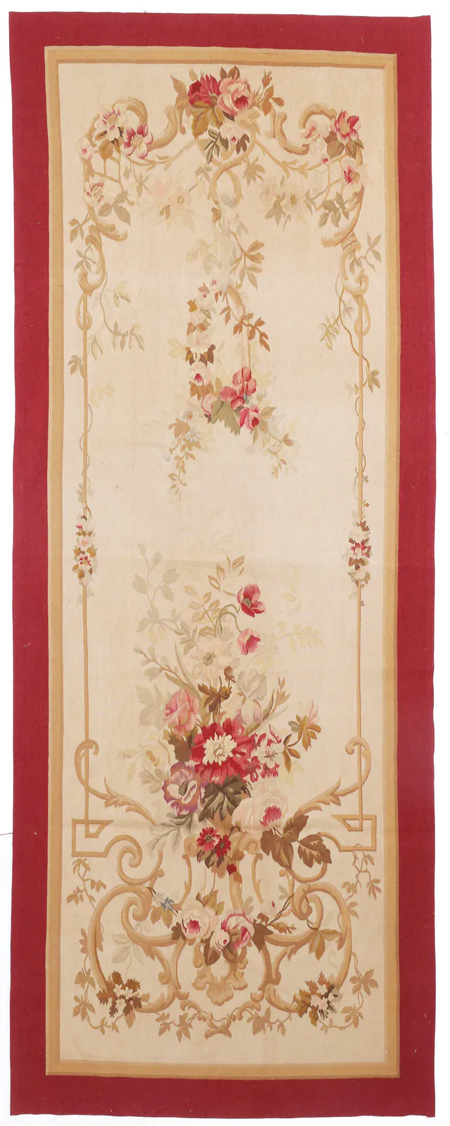 Aubusson Design Rug, 303 × 118 cm