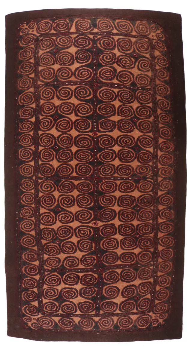 Felt Persian called Namad Rug double sided, 405 × 216 cm