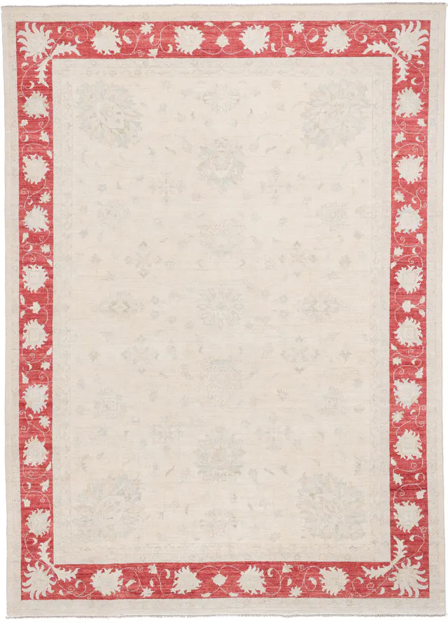 Garous Ziegler design rug beige 11 x 7'9, 337 × 242 cm
