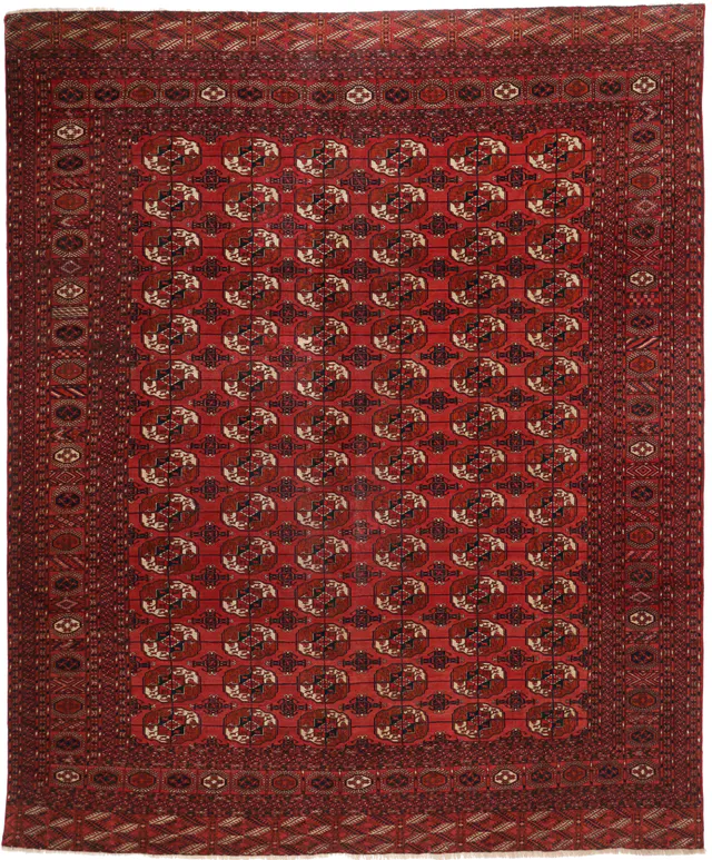 Turkmen/Turkoman Tekke Rug circa 1930, 380 × 325 cm